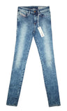 DIESEL Skinzee 0815N Women’s Super Slim Skinny Jeans W24 L32 Blue Wash