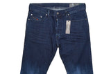 Diesel Tepphar 084MM Men’s Slim Carrot Jeans Blue Denim Authentic