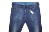 DIESEL BELTHER 084BV JEANS W38 L34 SLIM TAPERED BLUE DENIM AUTHENTIC