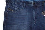 DIESEL BELTHER 084BV JEANS W38 L34 SLIM TAPERED BLUE DENIM AUTHENTIC