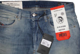 DIESEL D-MACS 009IR JEANS W32 L30 STRAIGHT FIT BLUE DENIM 100% AUTHENTIC