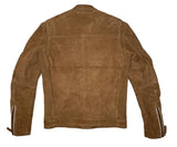 BLAUER SUEDE LEATHER JACKET 24WBLUL01391 MEN'S SIZE M TAN BROWN BIKER AUTHENTIC