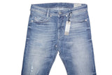 Diesel Akee 0853Y Men’s Slim Tapered Blue Jeans