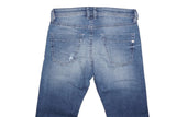 Diesel Akee 0853Y Men’s Slim Tapered Blue Jeans