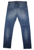 Diesel Akee 0853Y Men’s Slim Tapered Blue Jeans