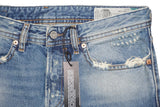 DIESEL BUSTER 084NY Men’s Jeans W29 L32 Slim Tapered Distressed Blue Authentic