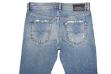 DIESEL BUSTER 084NY Men’s Jeans W29 L32 Slim Tapered Distressed Blue Authentic