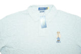 POLO RALPH LAUREN Custom Slim Fit Men’s Polo Shirt Size XXL Grey Polo Bear