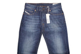 DIESEL LARKEE 0823G Men’s Straight Fit Jeans W28 L32 Blue Denim