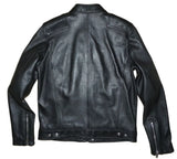 DIESEL L-BOY-R Men’s Black Leather Biker Jacket Size L Moto Racer