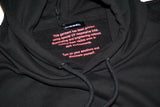 DIESEL S-ALBY-SC Men’s Black Graphic Hoodie Size S Scorpion Print