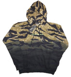 DIESEL S-ALBY-TIGERCAM Men’s Camo Hoodie Size M Graphic Pullover Sweatshirt