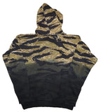 DIESEL S-ALBY-TIGERCAM Men’s Camo Hoodie Size M Graphic Pullover Sweatshirt