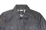 DIESEL BLACK GOLD GHEDAS Women’s Denim Jacket Size 40 Grey Designer