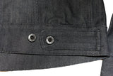 DIESEL BLACK GOLD GHEDAS Women’s Denim Jacket Size 40 Grey Designer