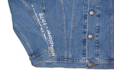 DIESEL NHILL-SP2 009DZ Men’s Denim Jacket Size S Blue Authentic