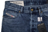 DIESEL D-MACS 0097G Men’s Straight Fit Jeans Blue Denim Authentic