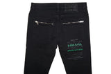 DIESEL D-AMNY-SP4 009HB Men’s Skinny Jeans Black W32 L32 Authentic