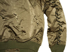 DIESEL J-JAVIER Men’s Bomber Jacket Olive Green Size XS Lace-Up Authentic