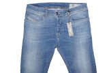 DIESEL SLEENKER 0852V Mens Jeans W29 L34 Slim Skinny Blue Denim Stretch
