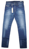 DIESEL BUSTER 0831D Men’s Jeans Slim Tapered Blue Denim Authentic