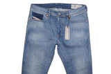 DIESEL TEPPHAR-R 084SV Jeans Men’s Slim Carrot Tapered Blue Denim