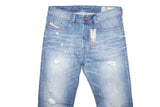 DIESEL BUSTER R95T8 Jeans Men’s Slim Tapered Blue Denim Stretch