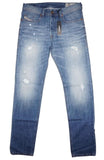 DIESEL BUSTER R95T8 Jeans Men’s Slim Tapered Blue Denim Stretch