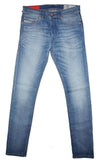 DIESEL TEPPHAR 084DF Jeans W29 L32 Men’s Slim Carrot Fit Blue Denim