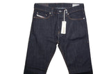 DIESEL TEPPHAR 0604B Jeans Men’s Slim Carrot Fit Blue Denim