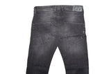 DIESEL BELTHER-R R62U6 Jeans Men’s Slim Tapered Distressed Grey Denim