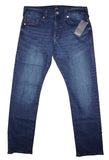 TRUE RELIGION RICKY Jeans W34 Men’s Relaxed Straight Fit Blue Denim Red Stitch
