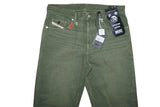 DIESEL D-MACS-SP8 09A35 Jeans W32 L32 Men’s Straight Fit Green Denim