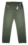 DIESEL D-MACS-SP8 09A35 Jeans W32 L32 Men’s Straight Fit Green Denim