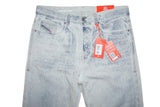 DIESEL 2010 09F23 Men's Loose Fit Jeans – Light Blue Acid Wash Denim