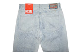 DIESEL 2010 09F23 Men's Loose Fit Jeans – Light Blue Acid Wash Denim
