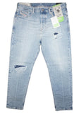 DIESEL D-Vider 009JR Men's Carrot Fit Tapered Jeans – W36 L32