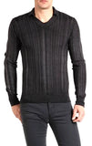 DIESEL BLACK GOLD Korichichi-LS Men's Designer Wool Knit Jumper – Size M