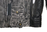 DIESEL L-CONWAY LEATHER JACKET