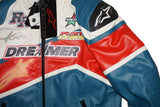 DIESEL ALPINESTARS ASTARS-LPATCH LEATHER JACKET