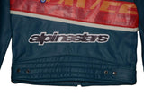 DIESEL ALPINESTARS ASTARS-LPATCH LEATHER JACKET