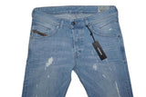 DIESEL BELTHER 0849E SLIM TAPERED JEANS