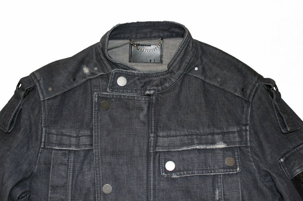 Diesel black sale gold denim jacket