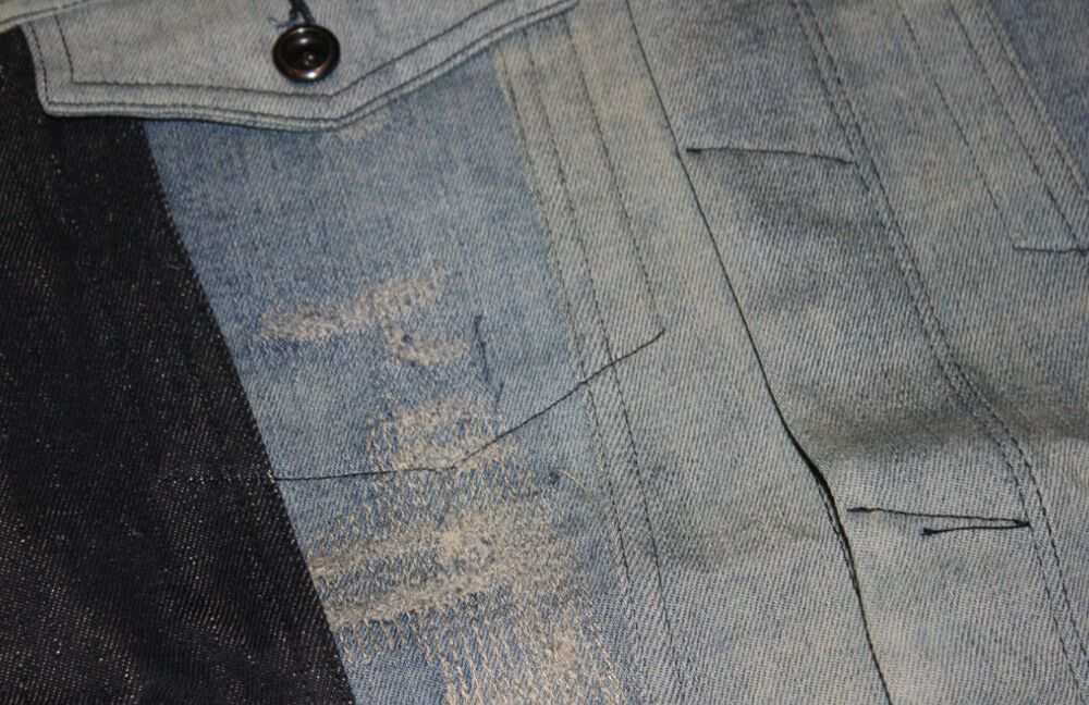 DIESEL BLACK GOLD JAREDDI-PATCH-FS DENIM JACKET
