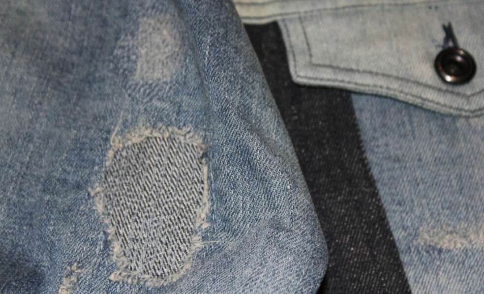DIESEL BLACK GOLD JAREDDI-PATCH-FS DENIM JACKET