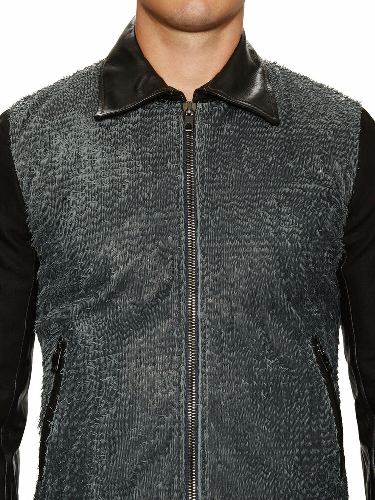 DIESEL BLACK GOLD LARCOTY LEATHER JACKET