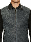 DIESEL BLACK GOLD LARCOTY LEATHER JACKET