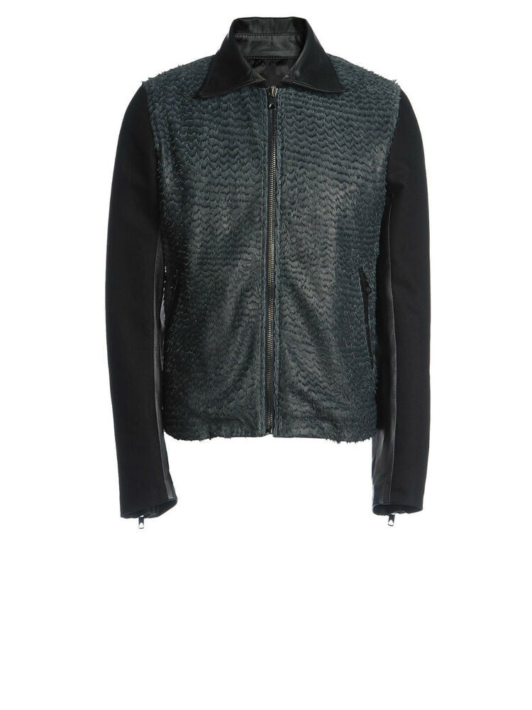 DIESEL BLACK GOLD LARCOTY LEATHER JACKET