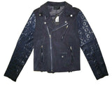 DIESEL BLACK GOLD LESANG-FS LEATHER JACKET