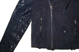 DIESEL BLACK GOLD LESANG-FS LEATHER JACKET